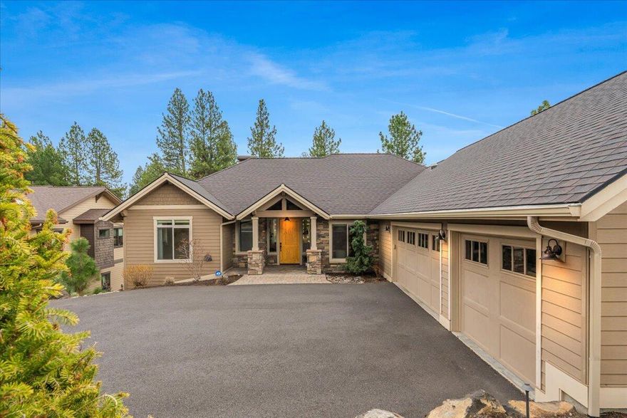 Nestled in the prestigious Reserve at Broken Top, this exquisite single-level home offers 3 beds, 2.5 baths, and 2,026 sq. ft. of impeccably updated living space on a .29-acre lot. Designed for both comfort and style, the open floorplan is bathed in natural light, showcasing rich hardwood floors and blackout blinds for added privacy. The gourmet island kitchen features updated appliances, ideal for both casual dining and entertaining. Bordering the Cascade Highlands Trail, enjoy effortless access to Phil's Trail, NWX, Galveston's vibrant shops and dining, and top westside schools. Thoughtfully enhanced with over $100K in premium upgrades, this home exemplifies modern luxury and timeless sophistication, offering an unparalleled lifestyle in one of Bend's most desirable communities.