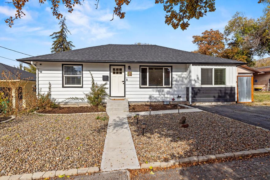 Welcome home to this beautifully updated 3-bedroom, 2-bathroom ranch-style home located in the sought-after Hot Springs neighborhood. This inviting property features refinished original hardwood floors, a remodeled kitchen with stainless steel appliances, and a spacious separate laundry/mud room.

Enjoy outdoor living on the large back deck—perfect for entertaining—or in the expansive, fenced backyard. The home also includes an unfinished basement offering great storage or potential future living space, plus a detached shop ideal for hobbies or extra storage.

Situated on a quiet street in a wonderful school district, this move-in-ready home combines charm, functionality, and location. Don't miss this opportunity to own a beautifully updated home in one of Klamath Falls' most desirable neighborhoods!