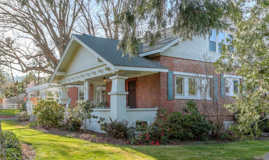 Wonderful vintage home on a large park-like lot on the Oak Knoll Golf Course in Ashland. Step through the front door and into the front entry that takes you through french doors into the large living room with fireplace. From there you pass through the formal dining room into the nice kitchen with granite counters and a convenient prep island. The kitchen flows into the cozy family room with gas fireplace. Sip you coffee in the morning or glass of wine at night in the spectacular tiled sun room with exposed beams. room for all your toys in thte 2 and 4 car detached garages. Larger garage (20x45) has a great workshop. Outdoor patio overlooking the golf course. Beautiful lawn, flagstone patio and water feature and lovely arbor make the outside a special place to be. Seller is licensed Realtor in the state of Oregon.