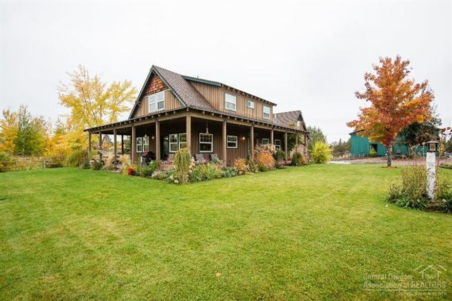 A unique opportunity to own a beautiful custom home on acreage tucked away from it all, yet minutes to downtown. This beautiful home offers 3 bedrooms, an office and loft that could be a 4th bedroom. Plenty of windows bring the natural light in and show the amazing views. Sitting on 3.40 acres with almost 2 acres of irrigation, a pond, canal frontage, plus large barn/shop with storage area; this is a dream home and location.