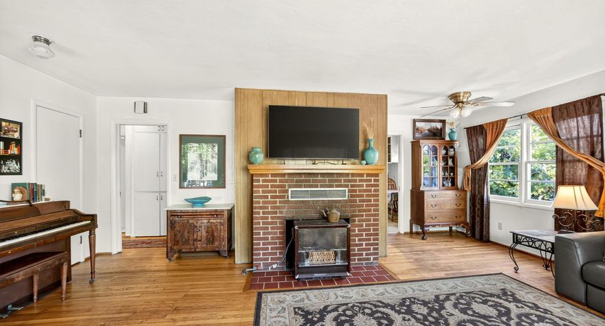 Packed with character and potential, this 2-bedroom home is a standout for first-time buyers or an investor. Sunlit interiors, classic hardwoods, and a roomy backyard for garden projects or weekend entertaining make it an easy favorite. Lots of mature fruit trees and plantings, including figs, apples, pears, grapes, cherries, lavender and rosemary. Off-street parking and a prime central spot seal the deal. Don't miss it.