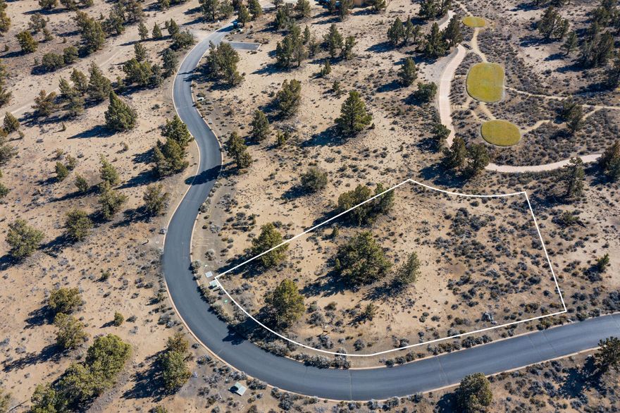 Overlooking the 4th fairway of the Nicklaus Course, Enjoy the privacy of a dead end road in the beautiful Pronghorn Resort. Endless views to the South allow you to enjoy the Central Oregon sun throughout the year. Design your dream home and capture views of Mount Bachelor and the Sisters from your outdoor living area and great room. This homesite is just over 1/2 acre, easy build and features stunning terrain along with old growth Juniper Trees. Enjoy all the amenities of the Pronghorn Community: 2 Championship Golf Courses, Dining outlets, Spa, Fitness Center, Pools, and much more! Seller to Include Full Pronghorn Premier Club Membership transfer at close of escrow.