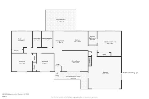 Tiny photo for 23900 Loganberry Lane, Sheridan, OR 97378 (MLS # 220213360)