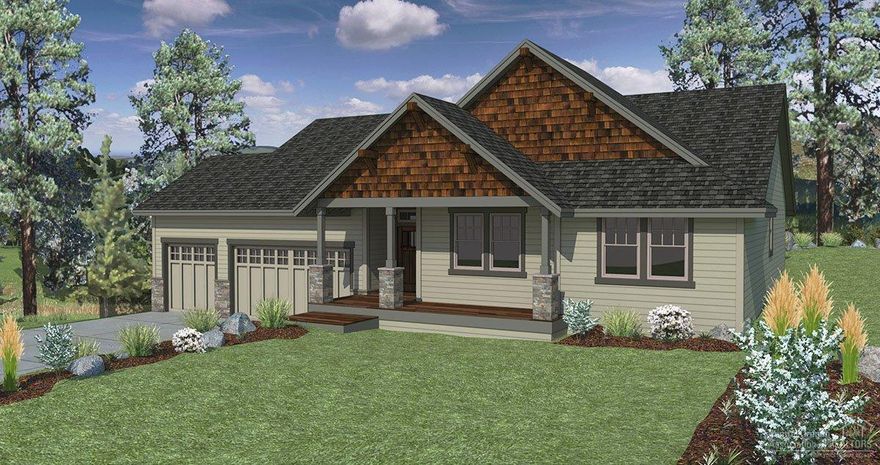 This single level home in NW Bend sits back off the street for maximum privacy and is just minutes away from Shevlin Park and its abundant trails. The great room floor plan offers a large open kitchen with stainless appliances, solid surface island, and corner pantry, gas fireplace, air conditioning, tankless water heater, luxurious master suite with oversized walk in closet and double vanities. 3 car garage, covered patio, double wall construction.