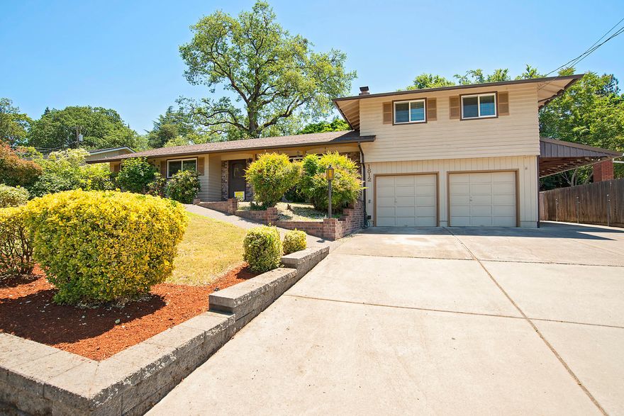 Summer is here and so is your new home with a pool to enjoy the summer weather!  Come see this rare 5 bedroom East Medford home before it is gone!  

The moment you approach your new home you will notice all of the extra room for parking with its 2 car garage and covered RV parking!  

Once you enter, you will love the newly redone laminate flooring in the main living areas with its inviting fireplace.  You'll love the new stainless oven and glass top stove in the kitchen with the adjacent dining room.  

The 3 bedrooms and 2 bathrooms at one end of the house and the 2 bedrooms, 1 bath and living room at the other end of the house, are ideal for a possible mother in law set up or just to give everyone plenty of space!  The back door entrance next to the office could be ideal for a home office setup.  Finally, the pool and outdoor living space is a great way to enjoy the long summer nights with lots of room for fun and entertaining!