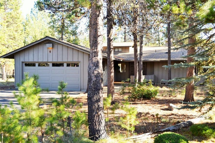 This single level home has 3 bedroom, 2 bathrooms and is approximately 1512 SqFt located on approximately 0.26 acres in the quiet North end of Sunriver and is 15-20 minutes from Bend. Your new home includes: 30 year roof installed in 2004, high efficiency gas heat system that can be adjusted from the internet and a phone warning system if the home drops below 55 degrees. The kitchen features a Jenn-Air downdraft range and Whirlpool refrigerator new in 2011. Furnitue, fixtures, appliances included.
