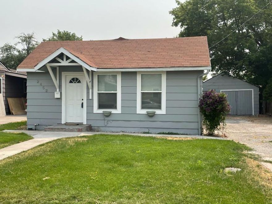 Super clean and cozy 2 bed 1 bath home in Mills. Close to Fred Meyer! This cute home has a fenced back yard and fresh paint, new carpet and laminate flooring and a detached garage. The sellers will be replacing the gas heater in the living room in the next few days. Come check this one out!