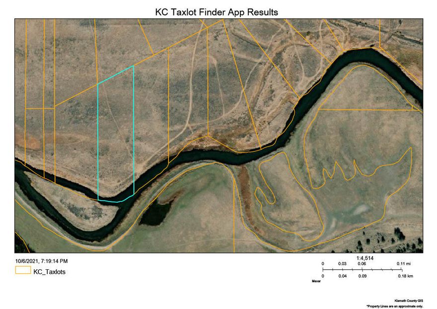 5.05 acres, riverfront property. Located off Drews road right on the Sprague River. Sellers
and Listing Broker have never visited the property, Buyer to do their own due diligence.
Seller is very motivate...bring all offers.