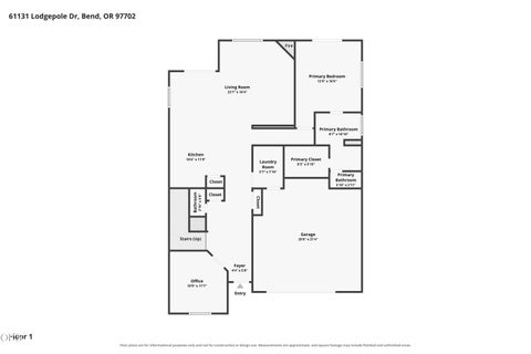 Tiny photo for 61131 Lodgepole Drive, Bend, OR 97702 (MLS # 220227012)