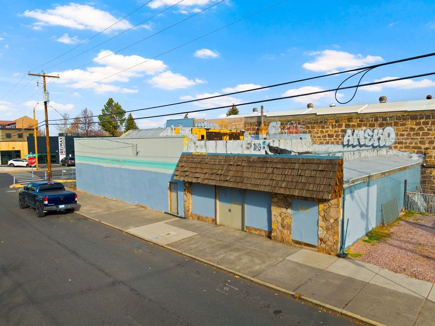 Exceptional opportunity in the heart of Bend! This commercial shell provides a blank canvas in a prime central location with flexible CB zoning, perfect for office, retail, or mixed-use development. Major remediation has already been completed, and with utilities in place, the property is ready for a custom build-out to suit your business vision. Situated on a corner lot with over 5,000 daily vehicles along NW Greenwood, this property offers excellent exposure and accessibility. Don't miss your chance to invest in one of Bend's most dynamic and growing commercial corridors!
