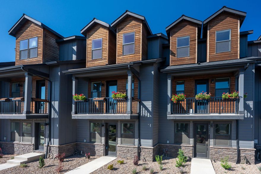 Welcome to Grimentz Luxury Townhomes, a premier new community in the heart of Bend showcasing award-winning design, quality craftsmanship, and breathtaking views.

Each thoughtfully designed home offers:
    •    A spacious 2-car garage
    •    Open-concept living with high ceilings
    •    Stainless steel appliances, gas range, quartz countertops, and tile backsplash
    •    Wood accent walls, and a cozy gas fireplace

The Tumalo floor plan stands out with additional square footage, an extra half bath, and a spacious main-level living area. Upstairs, you'll find a serene primary suite with a private balcony, two additional bedrooms, and a dedicated laundry room. The vaulted third-floor bonus room offers flexible use as a family room, home office, or optional fourth bedroom.  Each home blends modern lodge-style exteriors with warm Northwest 

Conveniently located in the heart of Bend, with excellent access to highways, shopping, dining, parks, and more!