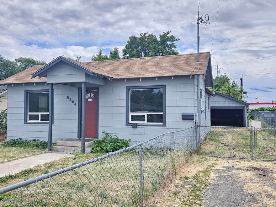 This 2 bedroom home is located in Mills Addition and makes a great rental property. The exterior was recently repainted and it has a detached garage and fenced yard.