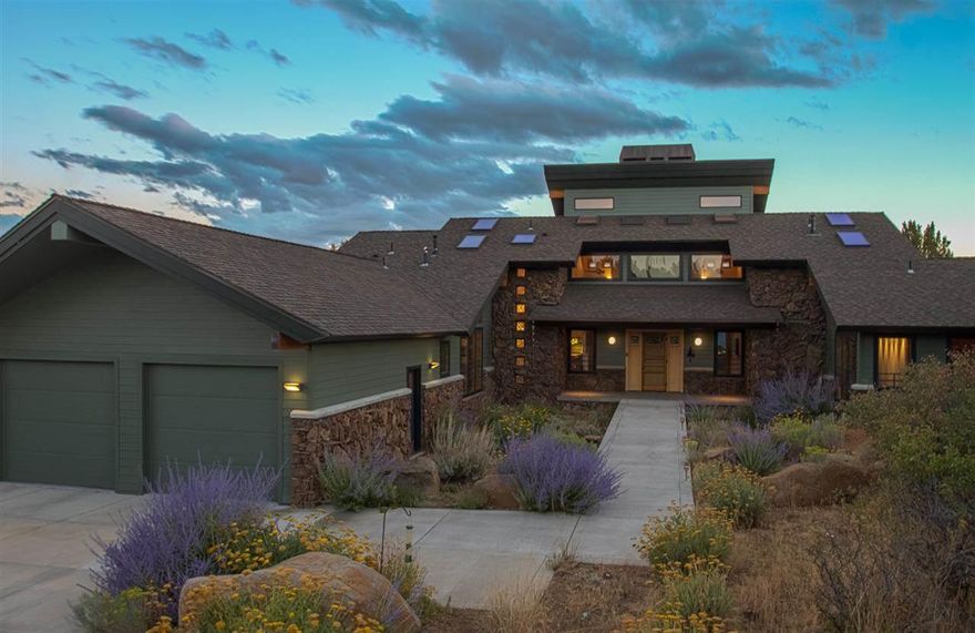 This Stunning Home Has A Warm And Stylish Living Environment Featuring Stone, Rock, Hardwood, And Glass With Contemporary Accents Throughout. It's Design Is Truly State-of-the-art Architecture, Rich In Detail And Built With Meticulous Attention To Quality Craftsmanship! This Secluded 3 Bedroom, 2 1/2 Bath Home Has Awe-inspiring Views Of Mt. Shasta, Klamath Lake, And City Lights...And It's Only Minutes To Downtown Main Street!Lower Level Is An Additional 20' X 36' Garage (With Separate Driveway Entrance) That Could Easily Be Converted Into Additional Living Area. The Heated Shop/Art Studio (26' X 36') Has A Separate studio Room, Ample Overhead Lighting, Skylights, Is Wired For 110 And 220, Has Large Exhaust Fans And Is Plumbed For Compressed Air. Shop Also Has An Elevator To The Lower Level Storage Room. Be Sure To Print The Feature Sheet, Well & Septic Reports, And Plat Maps In Associated Doc's!