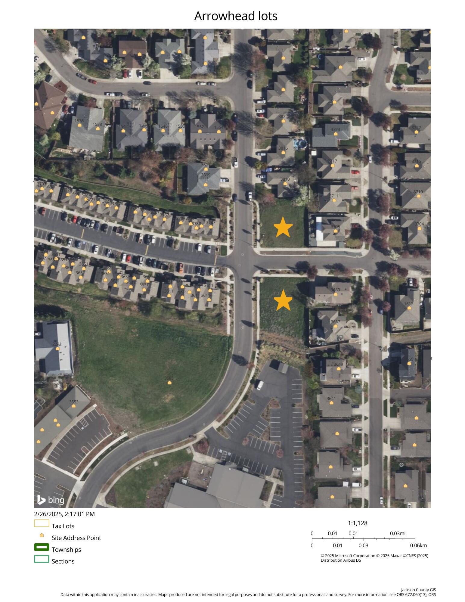 Arrowhead Heights Subdivision - Land