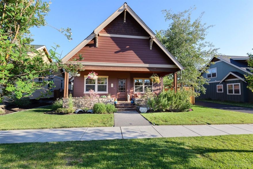 Beautiful west side home, great location near Shevlin Park. Spacious floor plan offers versatility. Master and second bedroom/office on main floor with 2 full baths. French doors off the dining area invite you out to the private patio perfect for entertaining. Lovely kitchen with large breakfast bar and pantry. Two bedrooms and loft/office area upstairs as well as a large bonus room with private bath. Plenty of storage in the home and garage as well as RV/boat parking. Relax on the covered front porch!