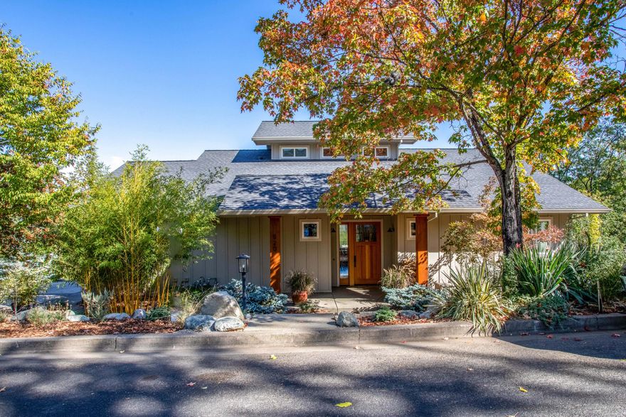 Amazing custom home built in 2008 by Asher Homes! Views, location and a rental unit or an additional bedroom suite on the lower level down below.  Main level living includes a main bedroom suite, second bedroom, open floor plan with a wood burning fireplace, two decks with sweeping views of Grizzly Peak and the eastern range.  Lower level is used as office space and a separate rental that is connected to the main house. Rental area has a living area, bedroom, full bath, laundry and kitchen.  Located next to a public park, this home has mature landscaping, lots of privacy and an wonderful wildlife! Attached two-car garage with lots of parking on the driveway.