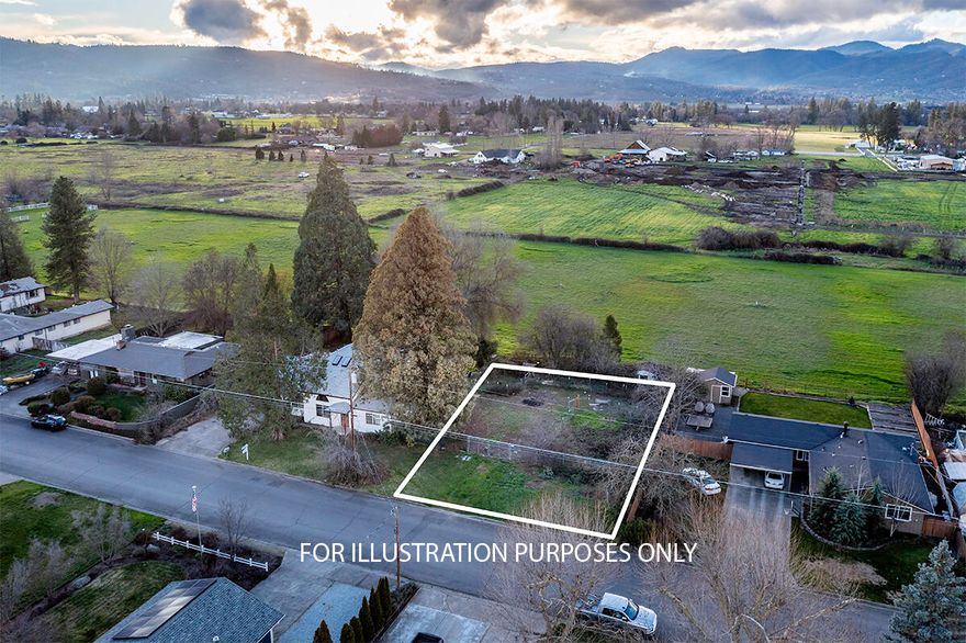 Hard to find quarter acre lot in UR-1 zoned area of SW Medford. Bring your builder. Great location close to shopping and restaurants.