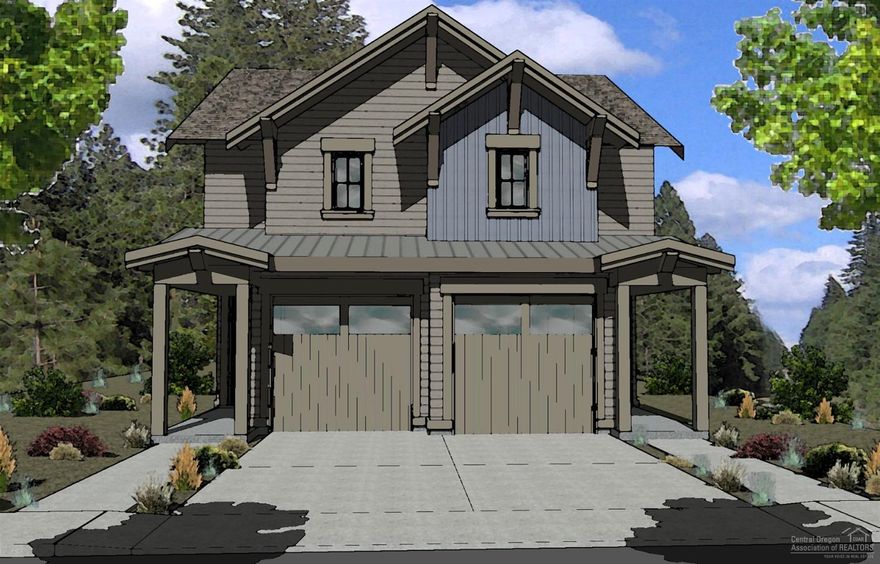New construction duplex in SW Bend. Waterbrook at the Old Mill is simply the best location offered for new duplexes in the last decade. This duplex features 3 bedrooms and 2 1/2 baths per side. Upgraded finishes throughout the home include: Quartz counter tops, SS appliances, waterproof plank flooring, and high efficiency ductless heat pumps with air conditioning. The fenced yards feature a patio area and landscaping in front and hardscaping in back the backyard. Attached garages with automatic openers and extra storage. Great turn key investment opportunity with professional property management available. Other lots available.<br>