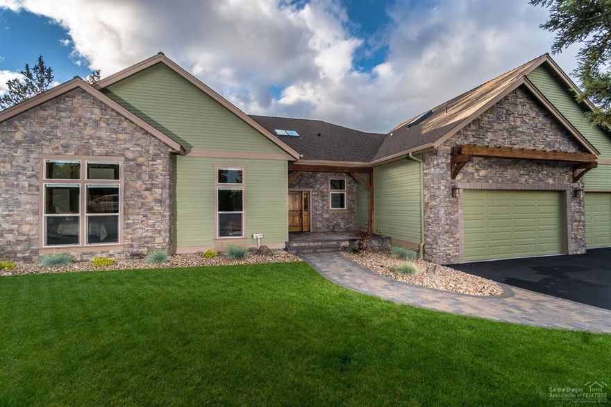 The most luxury loaded custom built home in Eagle Crest that you'll find for the price. Features a massive gourmet kitchen with professional grade appliances, dynamic Great Room design with dramatic stone fireplace, wide plank wood floors, oversized Master Bedroom with luxury steamroom & infrared sauna, 750 sq. ft. pavered patio for outdoor living, indoor/outdoor sound system, huge triple car garage w/storage room, 2nd floor bonus suite with private bath, and excellent privacy w/Fairway views. A must see!!