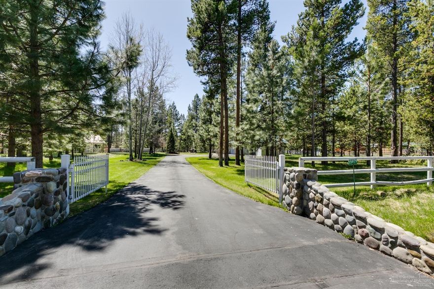 Quiet, serene, waterfront property a tributary of the Deschutes River embraces the views out of the Living Room, Dining Room and kitchen. Fully fenced 1.54 acres of beautiful Pine Trees and green grass are the surroundings of this Great Room Living Home. The 3 Bedroom 3 Bath features an In Law Suite with a bedroom, full bath and kitchenette. Knotty Pine cabinets, updated granite and composite countertops in kitchen, new disposal and thermostats. Water heater replaced in 2017, furnace and new toilets were installed 2013. The home boasts crown molding and plenty of large wood wrapped windows. Underneath the newer laminate and carpeted floors you will find knotty pine hard wood. A nice 10 x 12 shop with a garage door for he/she shed. There is also a new generator and owned Propane Tank JUST in CASE. Is this YOUR DREAM HOME?