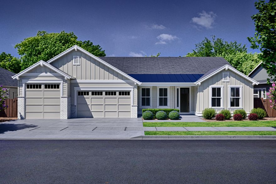 Home site 22, nestled under a canopy of Ponderosa Pines is the Signature community of Pahlisch Homes, Collier. With nearly all home sites backing green space the feeling here is one of peace and serenity. Situated less than a mile from the shops and restaurants at Northwest Crossing and nearby parks and schools you are close to all the happenings in northwest Bend. Enjoy having all the trails right outside your backyard and easy access to Mt. Bachelor and the Cascade lakes. The Sandoval floor plan will dazzle you with its open space and natural light from the abundance of windows. With the two guest rooms and office on one side of the home and the primary suite on the other there is the utmost of privacy. The bonus room provides a great opportunity for a flex space. High-end finishes like JennAir appliances, tile walk-in shower and engineered hardwood floors complete this stunning home.