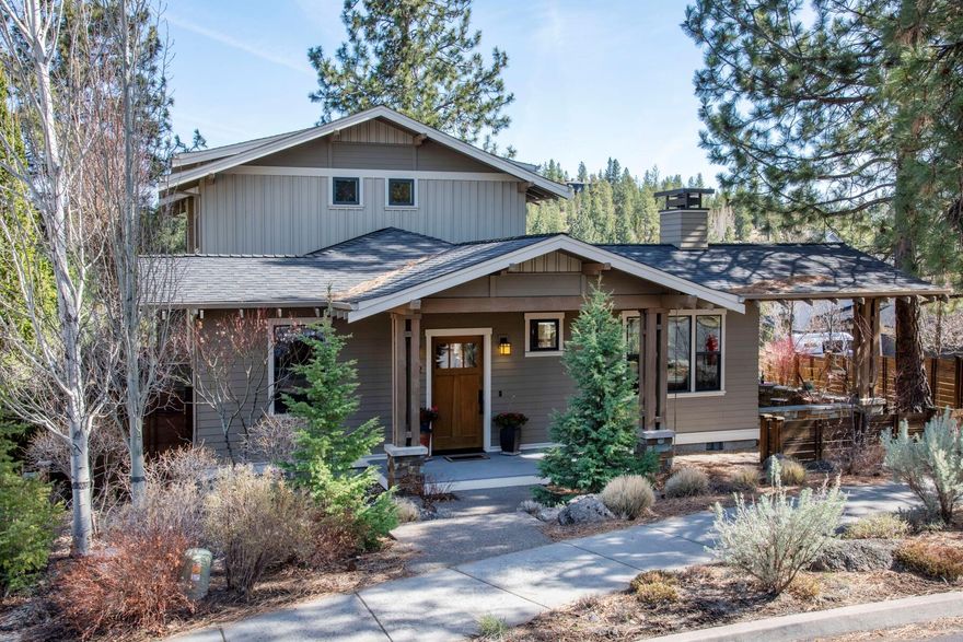 Architecturally designed specifically for this corner lot, this stunning home in Northwest Crossing is a true Craftsman build. With over 30 windows, natural light floods into the home.  Features include white oak floors, window & floor moldings trimmed in wood & solid core Hemlock interior doors.  The main floor boasts a great room with/ gas fireplace.  The dining area flows into a beautifully appointed kitchen, with walk-in pantry & large island. A separate office or fourth bedroom has dedicated closet space. The main-floor primary suite is a peaceful retreat with soaking tub, dual sinks & a fully tiled walk-in shower & walk-in closet,  Upstairs enjoy a large bonus room, two bedrooms and full guest bathroom.  The outdoor area is naturally landscaped.  Entertain on the expansive Belgard paver patio. Oversized two-car garage has built-in storage space.   Close to parks, schools, dining, and the Farmer's Market