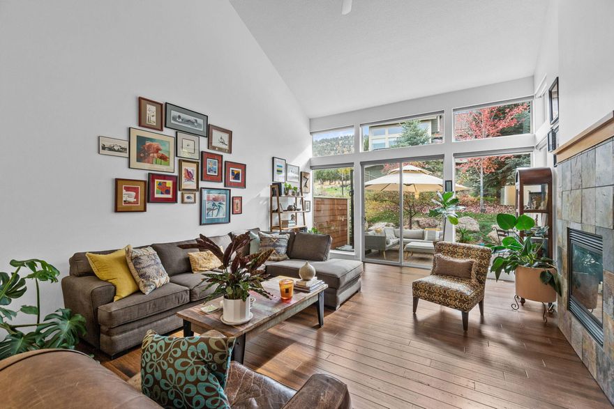 Discover a remarkable townhome in the coveted Eagle Crest community. This property offers a blend of modern elegance and resort-style living. Step inside to an open, light-filled space where large windows create natural light and an inviting atmosphere. The main level showcases a stylish kitchen, dining area, living room, powder room, and primary suite. Upstairs, you'll find two bedrooms, a full bathroom, and loft space. Eagle Crest living means access to a wealth of amenities, including golf, a clubhouse with a pool, tennis courts, extensive trails, and more. Outside, a meticulously maintained yard allows you to enjoy the natural beauty without the hassle of exterior upkeep. Notable upgrades include electric blinds, new wool carpet, bamboo floors, and a kitchen and bathroom refresh in 2022. A new heat pump, fresh paint, tile quartz countertops, and updated fixtures add to the appeal. Embrace a lifestyle of luxury and  and leisure - make it yours today!