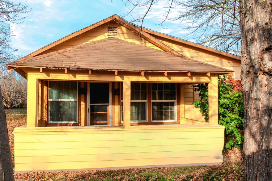 This cottage style home is in a great location of East Medford, waiting for your personal touches to make it your own sweet home or fix and flip! Three bedrooms, one bathroom. Indoor laundry room and detached garage. This is a 1945 built cottage home that sits back from the road and has privacy bushes in the front. A gas fireplace is your heat source for this 1280 square foot single level cottage. Vinyl windows complement the house and there will be a foundation company coming to repair said foundation at no expense to the buyer.