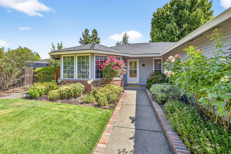 Beautifully maintained single level home in a desirable E Medford neighborhood.  This 3 bedroom, 2 bath gem offers a spacious & functional layout with an updated kitchen & master bath.  The finished 3 car garage provides ample storage including workbench & metal storage units.  The massive RV parking and additional shed make room for all your toys & tools.  Enjoy outdoor living on the covered back deck, surrounded by mature landscaping.  A perfect blend of comfort, convenience and curb appeal.