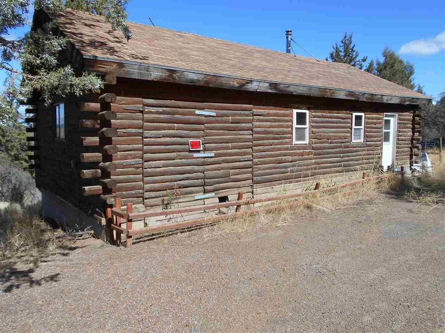 Remote & Rustic Log Cabin In Sprague River On 2.38 Acres. Lots Of Trees And Not Many Neighbors So If You Like Quiet This Might Be To Your Liking!! Has A Well And A Septic But No Electricity- You Must Generate Your Own Power.