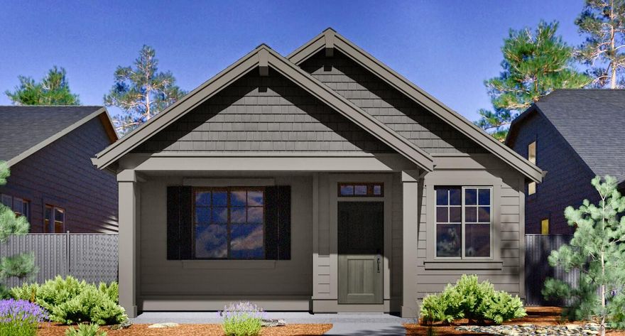 Lot 176 slated for July completion date. The Rose plan is currently being built by Pahlisch Homes Inc. in Crescent Creek. Buyer shall have the opportunity to select cabinet color & hard surface selections at agreement, prior to framing, with our popular Classic trim. This single-level plan packs a big punch in a small package! Beautiful wood composite laminate flooring, quartz counters, shaker style cabinets & stainless steel appliances. 9 foot ceilings, large laundry room with folding counter. Master suite with double sink vanity, large shower & walk-in closet. Natural gas furnace & water heater, city utilities. Single, alley-access garage with remote & keypad entry, front yard has drip system & is landscaped, so there is minimal upkeep, leaving you time to enjoy the communities amenities, clubhouse with fitness center, outdoor sport court, walking/biking paths & playfield.