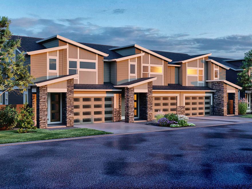 Charmingly placed on the Deschutes River you'll find this distinguished new home community, The Pointe at River's Edge.   You'll love the private access to the river that this community affords. In this versatile MOYER floor plan you'll experience an open floor plan offering great room with gas fireplace and built ins, engineered hardwood flooring, master suite separation with walk in tile shower, dual vanity and large walk in closet, gourmet kitchen with breakfast island.  Low maintenance included to free your time to enjoy all Central Oregon has to offer. Included are numerous Smart home features that complete this beautiful home.  Note:  Floor plan attached is a reverse orientation.  Garage will be on the left.