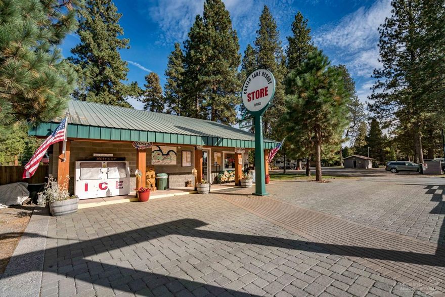 Welcome to Crater Lake Resort. Located in the historic, charming & picturesque area of Fort Klamath, this property is just 9 miles from the south boundary of the world renowned Crater Lake National Park, which sees over 700,000 visitors each year. Crater Lake Resort is the nearest private accommodation to the park offering 13 cabins, 12 RV sites, 6 tent camping sites plus a General Store which offers a full range of items. The 11 acre property features attractive grounds that have been impeccably maintained. Guest amenities include use of the Hamilton Hall event center, playground, sports courts, community campfire, BBQ, restrooms w/ showers, laundry facility & more. Additionally, there is a managers' residence & maintenance facilities. Live onsite or manage remotely and still maintain a strong & solid net operating income. International airport & conveniences of the greater Rogue Valley are an hour away. The neighboring Rodear Ranch & Arena is also available. Located at 50309 Hwy 62.