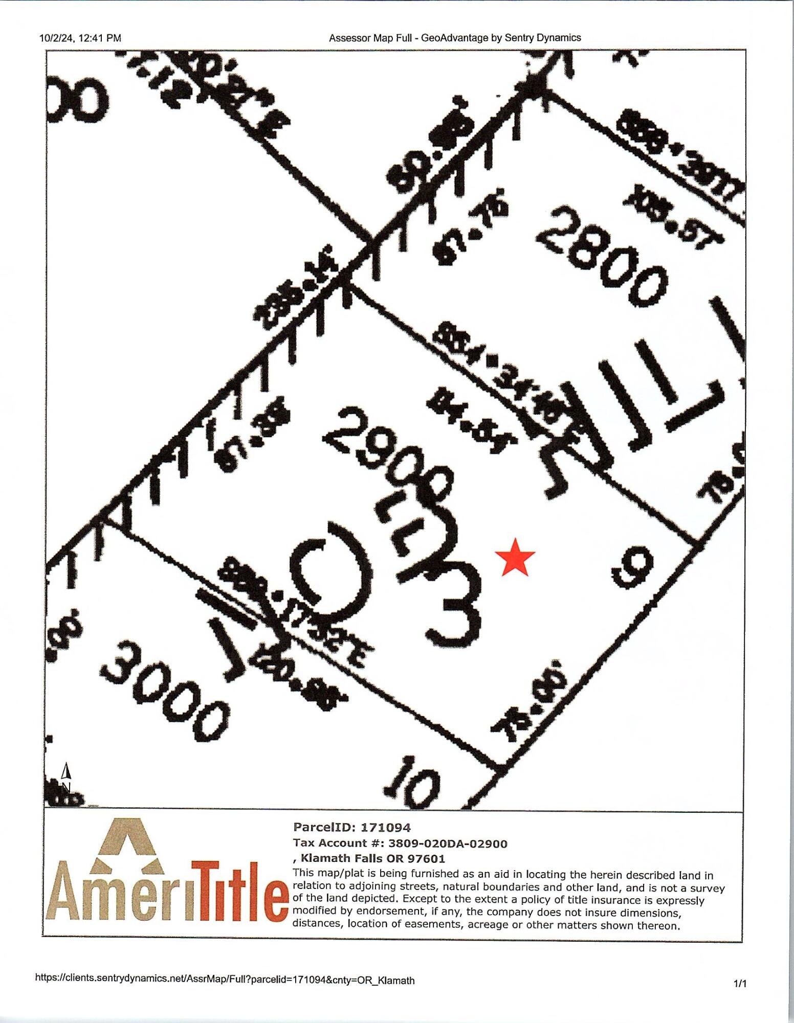 Klamath Falls -Nob Hill - Land