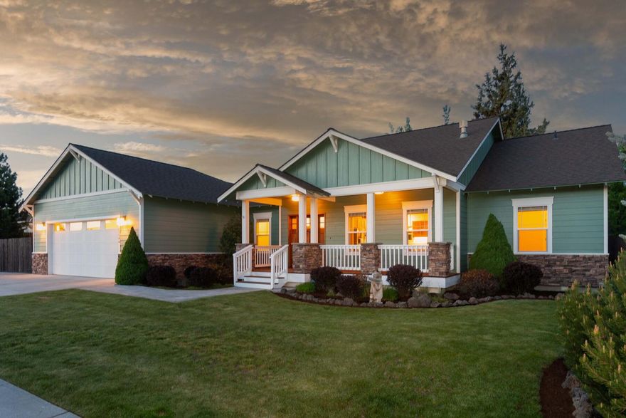 Immaculate single-level custom home on a spacious 0.25-acre corner lot in the desirable Quail Crossing neighborhood. This 3-bedroom, 2-bath home features a well-designed floor plan with primary suite separation, an office/den, and a light-filled great room with slate-surround fireplace and beautiful built-in bookshelves. Enjoy a mix of hardwood, carpet, and tile flooring throughout. The kitchen boasts large island w/eating bar, stainless steel appliances, including a new refrigerator, plus a new washer/dryer and a tankless water heater. Outside, enjoy outstanding curb appeal, a spacious front yard, fenced back and side yards, and large/paved RV parking with hook-up. The oversized two car garage includes a spacious workshop and/or storage room. Lightly lived in and in pristine condition, this home offers comfort, quality, and functionality in a sought-after location.