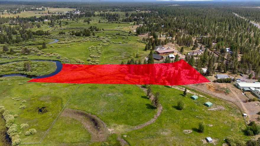 Have you been looking for that special, buildable, riverfront lot with exquisite views of Mt. Bachelor and the Cascades in a well desired neighborhood? Well, this may be the one! This 4.81-acre lot located at the end of Sandy Court in Lazy River South with stunning panoramic views is now available to purchase. These riverfront lots seem to be a rarity these days, so here is your chance to acquire your dream lot!

Older well and Power are existing on the lot, and a Septic Feasibility was approved in 1992, however buyer will need to do their own due diligence with checking the operable condition and building standards with Deschutes County for future development.