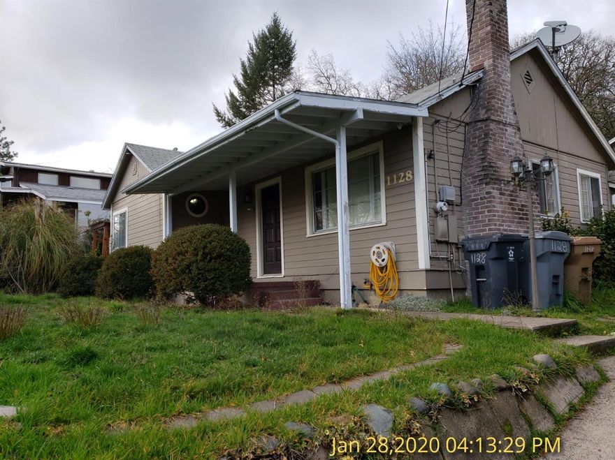 Now it has a brand new roof....Check it out New interior paint in some areas. 3 bedroom 1 bath cute home with upgraded kitchen that includes stainless appliances. Refrigerator, dishwasher, range/oven, microwave, hot water heater. One car attached garage, fireplace and covered patio.