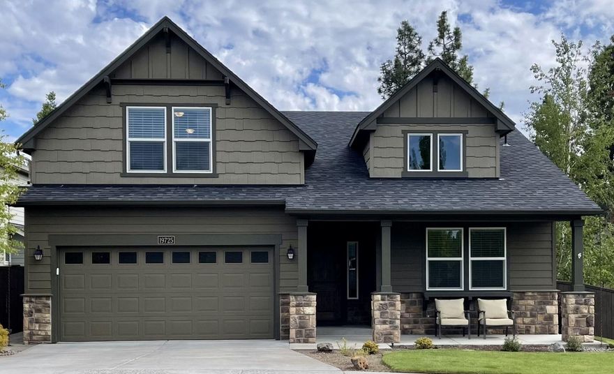 Must-see 3 Bedroom,2 Bath on the highly sought after southwest side of Bend. All the BRS, Baths, and living space are on the ground level, with a nice-sized open loft on the second floor. Top-of-the-line water-proof Cortech LVP flooring was installed recently.The 
interior of the home was freshly painted as well.New quartz countertops and modern, clean subway tile backsplash were added to the bathrooms with new 
under-mount sinks.New window blinds and fixtures have been replaced to create a more up-to-date feel.The master suite has a beautifully tiled shower, soaking tub, and double sink vanity. The suite also offers an oversized walk-in closet and a door leading to the backyard. The home sits on a corner lot, giving you an open feeling.The landscaping has been refreshed to create a simple, easy-to-maintain yard.Community is close to the river with access to the trail system and the Deschutes River.