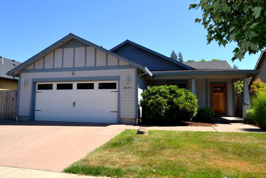 Quaint Craftsman-style home located on a quiet street in a newer neighborhood on the edge of town. Lovely backyard and great floor plan with all the upgrades you want, all at a very competitive price. You won't find more home or a better location for the price.