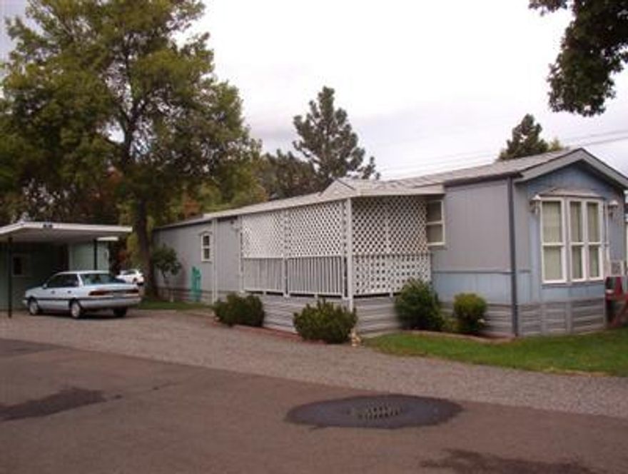 Charming manufactured home in quiet 55+ park.Home in excellent condition. Seller will include all funiture.Home feels spacious, nice floor plan. Home in move in condition.