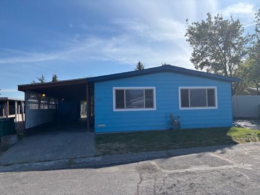 Located in the Suburbs on a little cul-de-sac this 3 bedroom, 2 bath home with 1488 SF is ready for new owners.  Home has new Laminate flooring throughout, fresh paint inside and out, clean and ready for you. Enjoy all the storage this home has with built-ins & closets.  The spacious living area has built in hutch, Kitchen with pantry closet and the smaller bedrooms have built in drawers and cabinet. The large primary bedroom is open with lots of natural light. Outside has a nice carport with room for cars and 2 storage sheds, patio and fenced yard. Seller states roof is 4 years old.