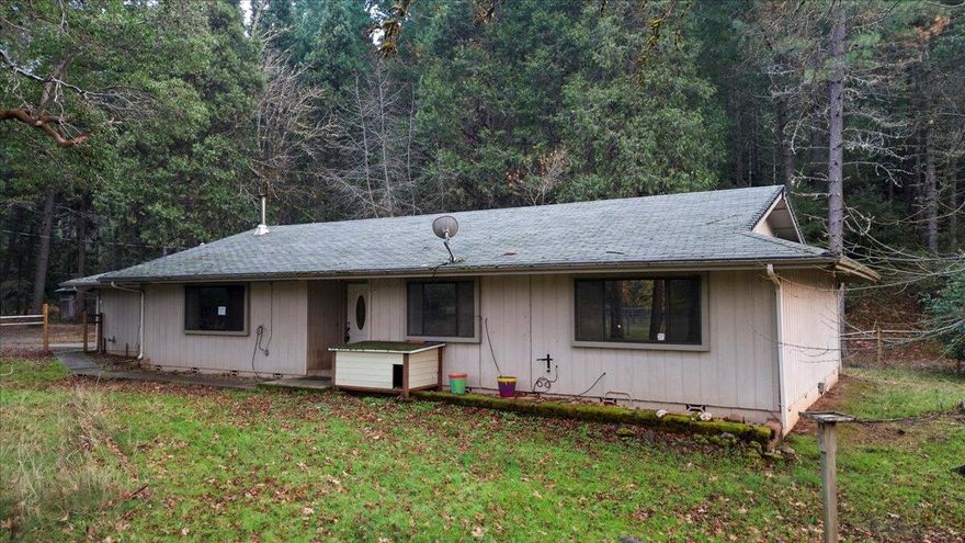 7 acres of complete seclusion and total privacy with stunningly beautiful scenery. Backs to timber property!  Previous listings reference updates to floor coverings, fixtures, and granite, appliances, trimwork, and doors. See Instructions.