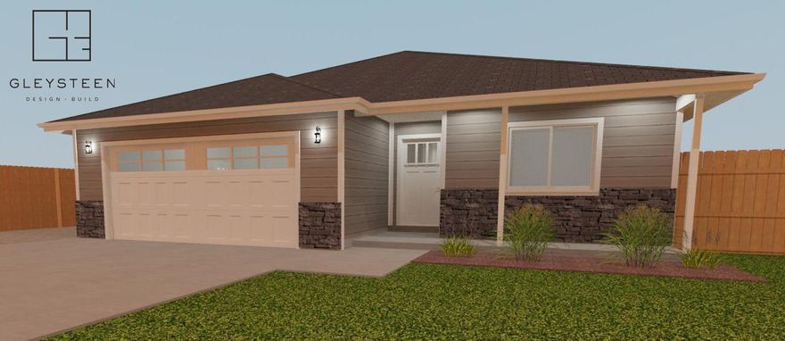 Beautiful Brand New Completely Custom-Built Home Loaded with Tons of Upgrades & Extras Built with Pride by Snyder Creek Development! Fantastic quality new construction and spectacular location surrounded by newer homes, just minutes from town and schools. Wonderful open floor plan with large kitchen, living room & master suite. Granite countertops throughout, upgraded stainless steel appliances, rock facade front, custom cabinets, inside laundry room, pantry, upgraded laminate floors in entry, kitchen & dining areas, tile flooring in laundry room & both bathrooms + much more. Large master suite with walk-in closet, walk-in shower & dual sinks. 2-car finished attached garage. Electrical upgrades throughout including fiber optic lines run to the house. Beautifully landscaped front and back yards with timed sprinklers. Rocked RV parking. Covered back patio, completely fenced back yard with RV gate. Bring your clients, they will love this home.