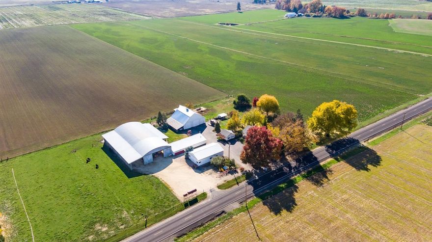 What an opportunity! Amazing setting for this productive alfalfa ranch located on 200+ pristine acres. 4 tax lots zoned EFU - 3 tax lots have their own home! The main ranch house on a 40 acre parcel offers 3 bdrms, 1 bath, 1,490 sq. ft., separate detached office/craft room, full shop w/ dual roll-up doors, 2 huge hay barns w/lofts and ample dry storage for equipment. The 2nd home on a 64.86 parcel offers 3 bdrms, 1 bath, 1,982 sq. ft. 3rd home has2 bdrms, 1 bath, 1,192 square feet on a 76.30 acre parcel. Perfect for multi-family set-up or use the main home for your ranch manager and generate rental income with the other dwellings. The ranch owns 1/5 interest in Ramsey Lake for gravity fed irrigation - no power bills for irrigating! The ranch averages 80-100 acre feet of water most years. All this located within minutes of the Rogue Valley airport. The views of our wonderful valley and Table Rocks are gorgeous from this desirable Oregon fantasy property that can be your reality!