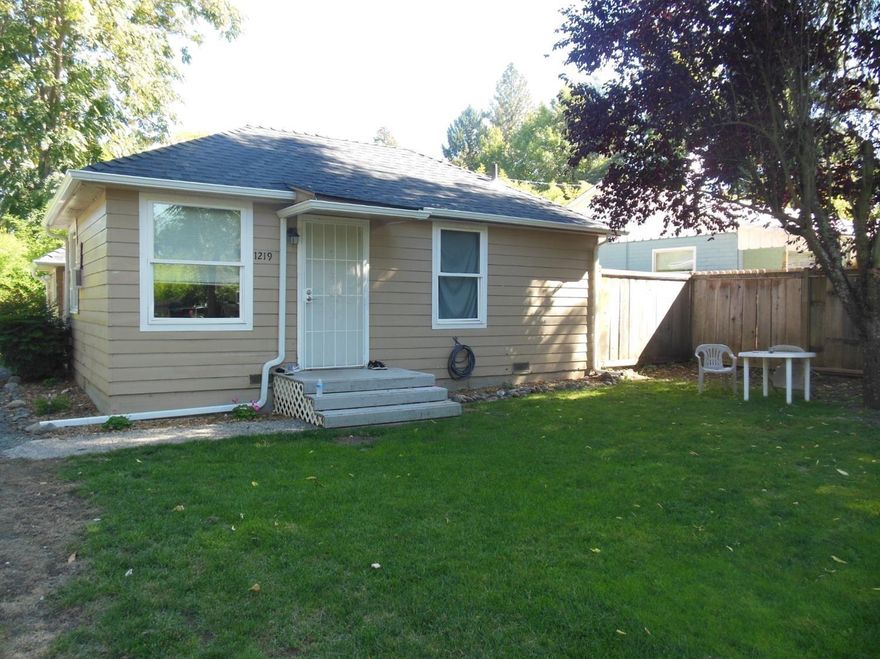 Cute cottage on a good size city lot with room for a garden. Close access to the sport park for hiking and fishing. Easy access to town and medical facilities. Call and check this out!