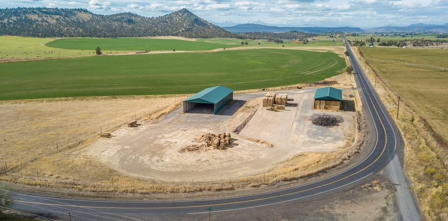 An amazing opportunity to purchase a very impressive agricultural land holding in Central Oregon. Nearly 700 acres of deeded land with approx. 521 acres of irrigation that is mostly irrigated by center pivots. This Prineville Oregon Hay Ranch is currently Certified Organic and has had extensive improvements to the systems and property for a much more efficient operation. It has two large hay sheds, Two state of the art Solar systems and much more. This is a must see. For more information or to Schedule a tour please call.