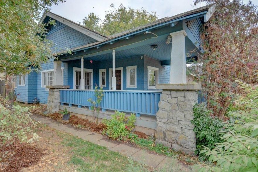 Large porch, hardwood floors, french doors, tall ceilings and a beautiful layout! This one will turn out stunning. It needs work and price reflects that. Pet urine smell has been treated, but price reflects any tear out that may be necessary. This one needs to go now! Bring all offers, especially your cash and as-is offers.