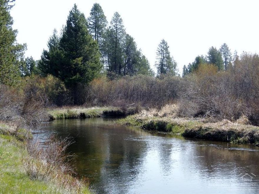 Awesome cabin you have been looking for w/deeded access to the Little Deschutes River across the street & only minutes to town. The great rooms soaring ceiling & beautiful natural light will brighten your day & the Vermont Woodstove will keep you warm on those cool nights. Hardwood floors,Granite Counters,Knotty Alder Cabinets, Jenn-Air range.3 bedrms on main flr. The loft area is great for added living space.Property backs to 40 wooded acres. Ride your quad or snowmobile for quick access to National Forest