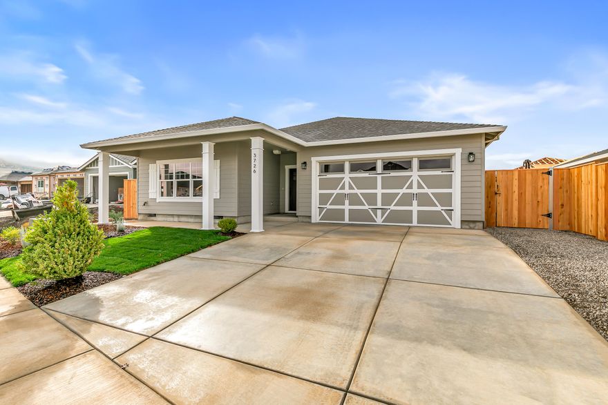 Discover the perfect blend of modern design and timeless comfort with this beautifully crafted new construction home by PacTrend Homes. Spanning 1,908 square feet, this thoughtfully designed residence offers three spacious bedrooms and two elegant bathrooms, tailored to fit your lifestyle.
Step inside to experience an open and split floorplan that maximizes both space and privacy. Whether you're entertaining guests or enjoying a quiet evening, the seamless flow of this home creates an inviting atmosphere for every occasion.
The heart of the home is the kitchen, boasting sleek granite countertops that are as durable as they are stylish. The open-concept design ensures you're always connected with family and friends, while the high-quality finishes add a touch of sophistication.