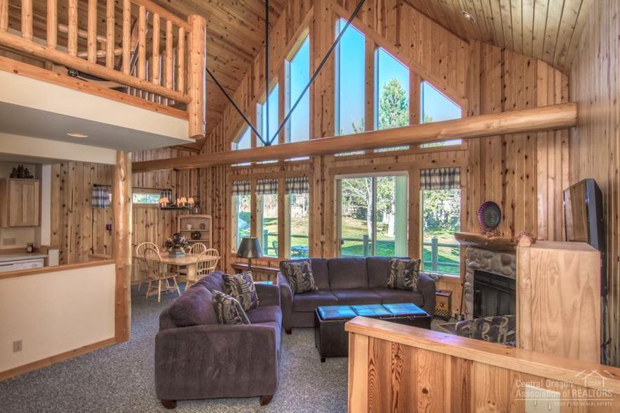 Turnkey chalet at Eagle Crest. Just bring your toys. Brand new toothbrushes included! This chalet is ready to go for your vacation or full time residence. Two master bedrooms - One is on the main floor and the other is upstairs. Loft contains trundle beds for extra sleepers. Kitchen is fully equipped and has a pantry for extra food storage. Located on the pond for more privacy. Eagle Crest amenities are many including golf, swimming, tennis, pickle ball, hiking, relaxing, and more!